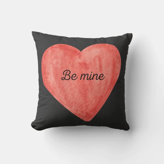 "Be Mine" Kussen (Voorkant)