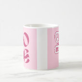 BE Mine Love in roze kleur Koffiemok (Center)