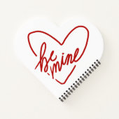 BE MINE NOTITIEBOEK (Achterkant)