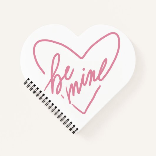 BE MINE  NOTITIEBOEK (Voorkant)