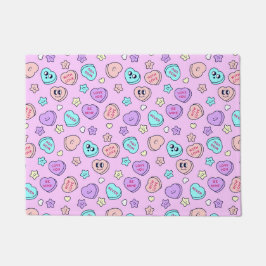 Be Mine Pastel Heart beroemd gemaakt door Star Lav Deurmat