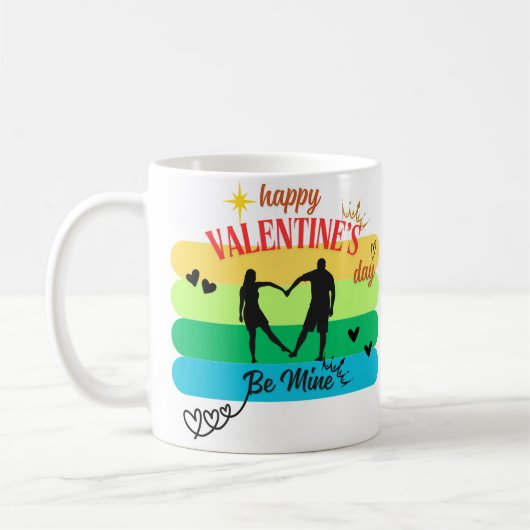 Be Mine – Romantische Valentijnsdag Koffiemok (Links)