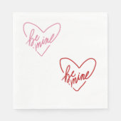 BE MINE  SERVET (Voorkant)