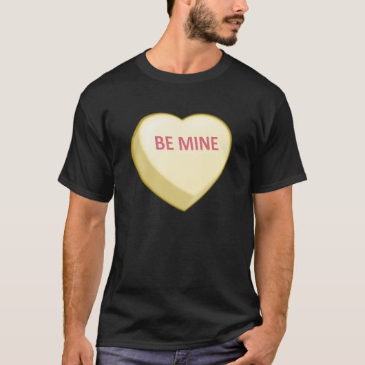BE MINE Snoep Heart T-shirt (Voorkant)