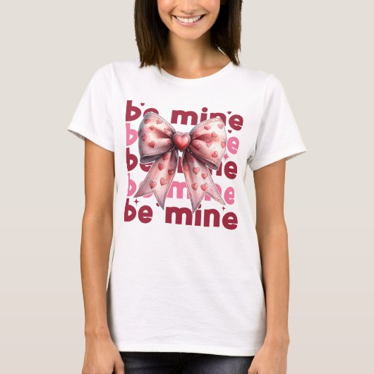 Be Mine St. Valentijns T-shirt (Voorkant)