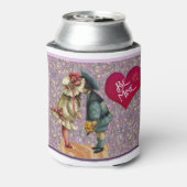 "Be Mine" Sweet Nostalgische Valentijn Blikjeskoeler (Blikje Achterkant)