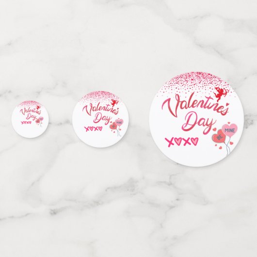 Be Mine Table Confetti (Achterkanten)