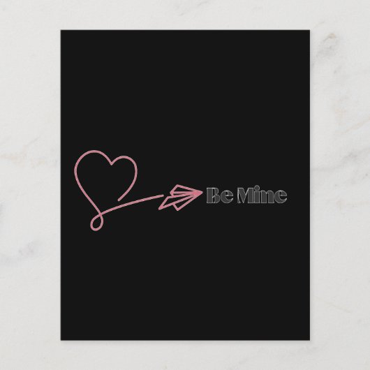 Be Mine: The Romantic Express Flyer (Voorkant)