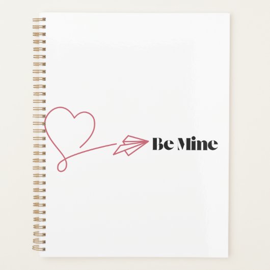 Be Mine: The Romantic Express Planner (Voorkant)