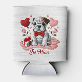 Be Mine Valentijn Engelse Bulldog Koelbox Blikjeskoeler