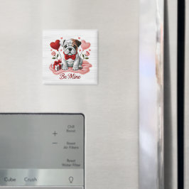 Be Mine Valentijn Engelse Bulldog Magnet