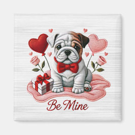 Be Mine Valentijn Engelse Bulldog Magnet