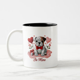 Be Mine Valentijn English Bulldog Coffee Mok