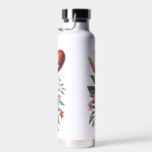 Be Mine Valentijn floraal/hart Waterfles (Rechts)