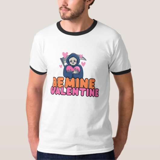 Be Mine Valentijn|Happy Valentijnsdag T-shirt (Voorkant)