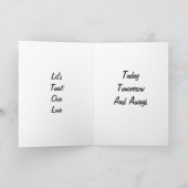 BE MINE VALENTIJN TOAST FEESTDAGEN KAART (Binnen)