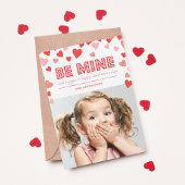 Be Mine - Valentijnsdag-fotokaart Feestdagenkaart