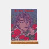 Be mine Valentine Acryl Bord (Voorkant)