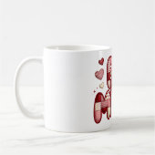 Be Mine Valentine Coffee Mug | Patchwork Quilted H Koffiemok (Links)