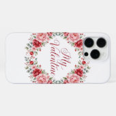 Be Mine Valentine iPhone 16 Pro Max Case Hoesje (Achterkant horizontaal)