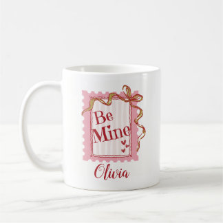 Be Mine Valentine Mug - Custom Valentine’s Gift Koffiemok