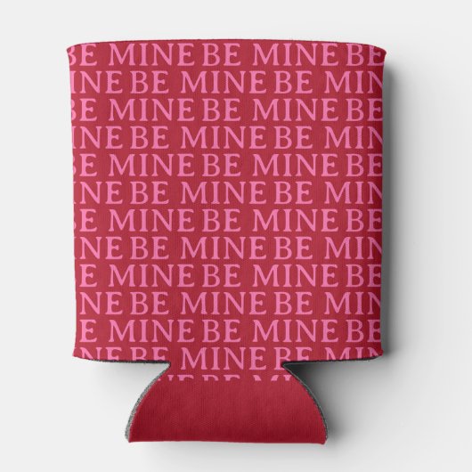 Be Mine Valentine’s Day Gift – Romantic Love  Blikjeskoeler (Achterkant)