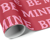 Be Mine Valentine’s Day Gift – Romantic Love  Cadeaupapier (Rol Hoek)