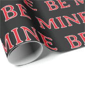 Be Mine Valentine’s Day Gift – Romantic Love  Cadeaupapier (Rol Hoek)