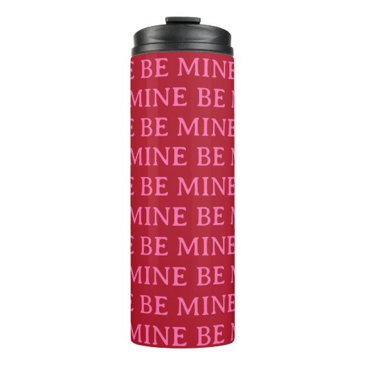 Be Mine Valentine’s Day Gift – Romantic Love  Thermosbeker (Voorkant)