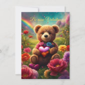 Be mine Valentine Teddy 1 (Voorkant)