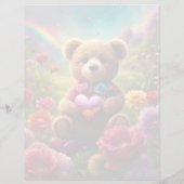 Be mine Valentine Teddy 1 (Achterkant)