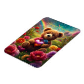 Be mine Valentine Teddy 1 Magneet (Linkerzijde)