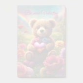 Be mine Valentine Teddy 1 Post-it® Notes (Voorkant)