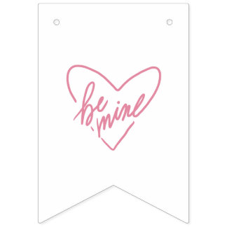 BE MINE VLAGGETJES