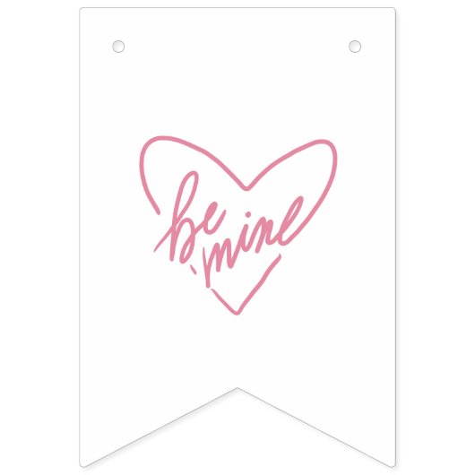 BE MINE VLAGGETJES (Derde vlag)