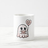 Be My Boo Cute Ghost Mug – Kawaii Valentine Coffee Koffiemok (Center)