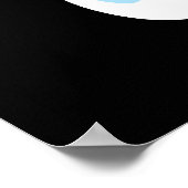 Be My Boo Funny Ghost Pun Dark beroemd gemaakt doo Poster (Hoek)