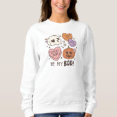 Be My Boo Halloween Sweatshirt (Voorkant)