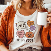 Be My Boo Retro Halloween Tri-Blend Shirt