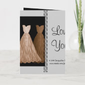 Be My Bridesmaid - CHOCOLADEJURKEN Trouwjurken Kaa (Achterkant)