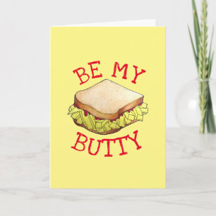 BE MY BUTTY English Chip Shop Sandwich UK Foodie Kaart