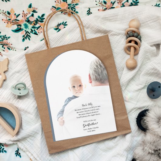 Be My Godfather Proposal Arch Photo Kaart