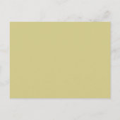 Be My Junior Bridesmaid Golden Effect Braches Briefkaart (Achterkant)