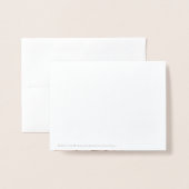 Be My Matron of Honor Cursive gepersonaliseerd Folie Kaarten (Met envelop)