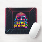Be My Player 2 Mousepad – Romantic Gaming Accessor Muismat (Met muis)
