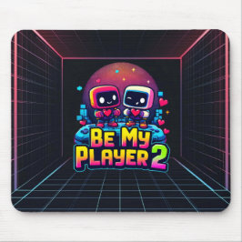 Be My Player 2 Mousepad – Romantic Gaming Accessor Muismat