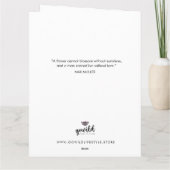 BE MY VALENTIJN Foto in Roos Wreater White Kaart (Achterkant)