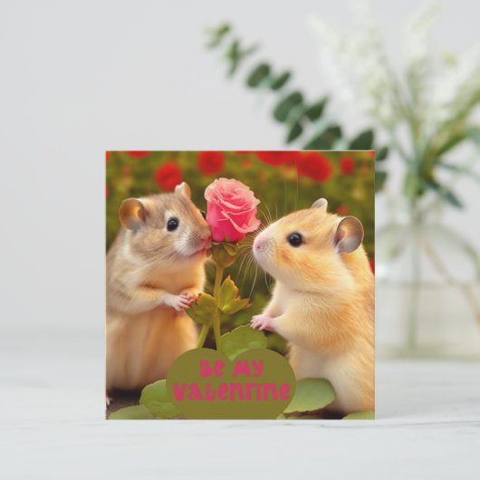 Be my Valentine (Staand voorkant)