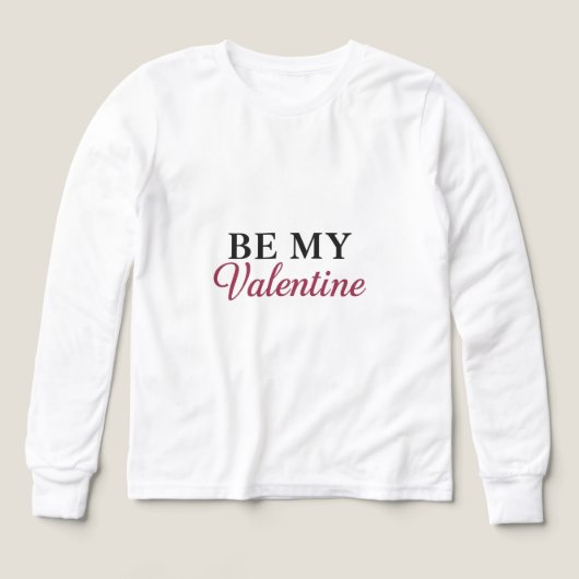 BE MY VALENTINE (Voorkant)