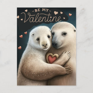 Be my Valentine Briefkaart